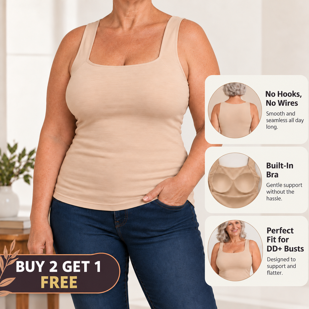 Solen Built-In Bra Shaper Tank